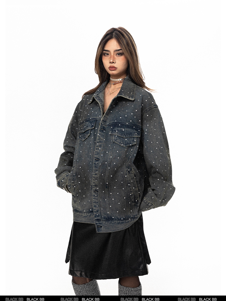 Diamond Denim Jacket