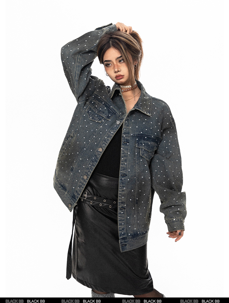 Diamond Denim Jacket