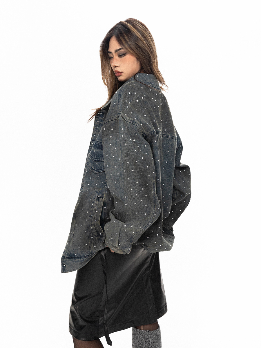 Diamond Denim Jacket