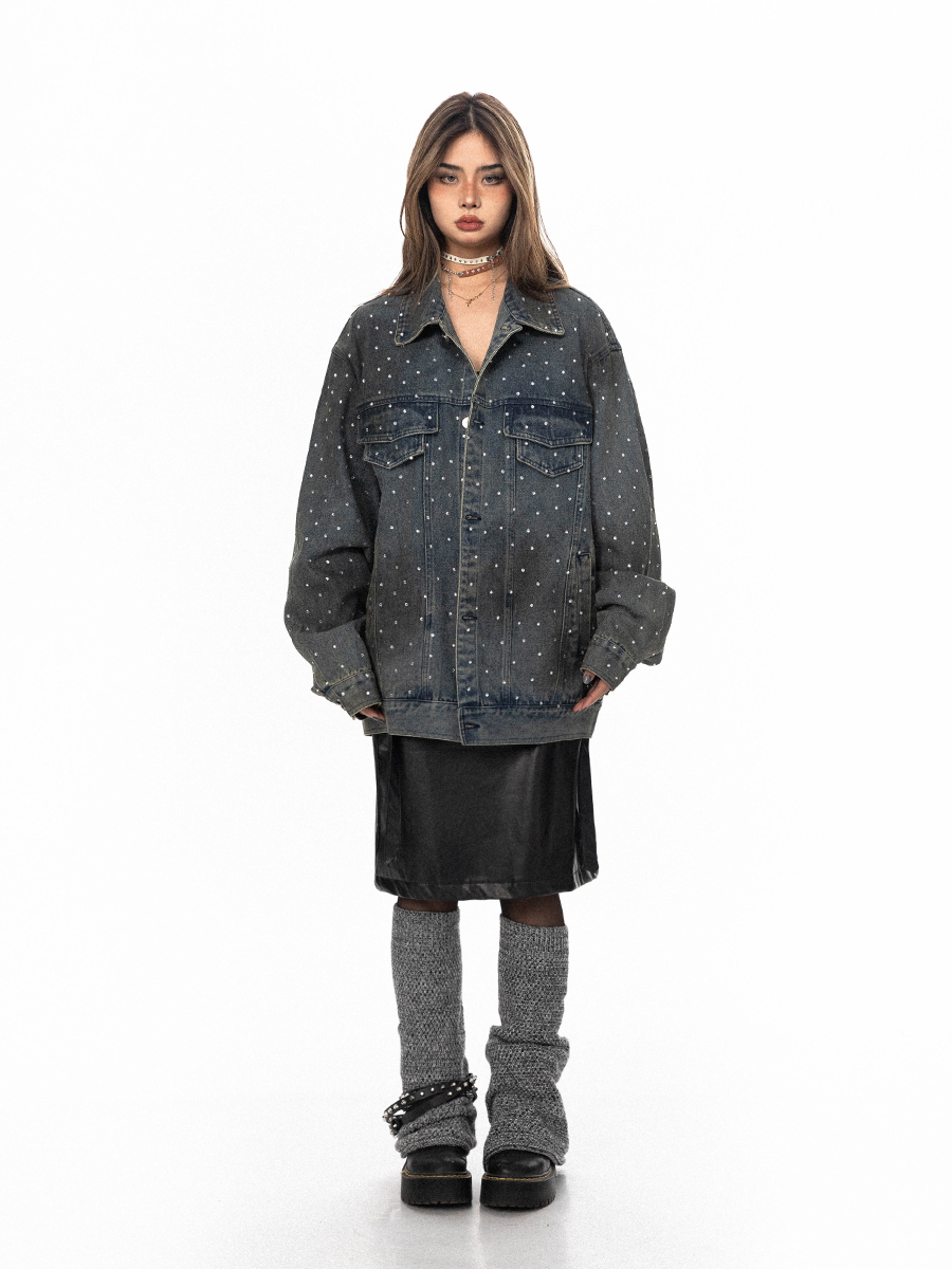 Diamond Denim Jacket