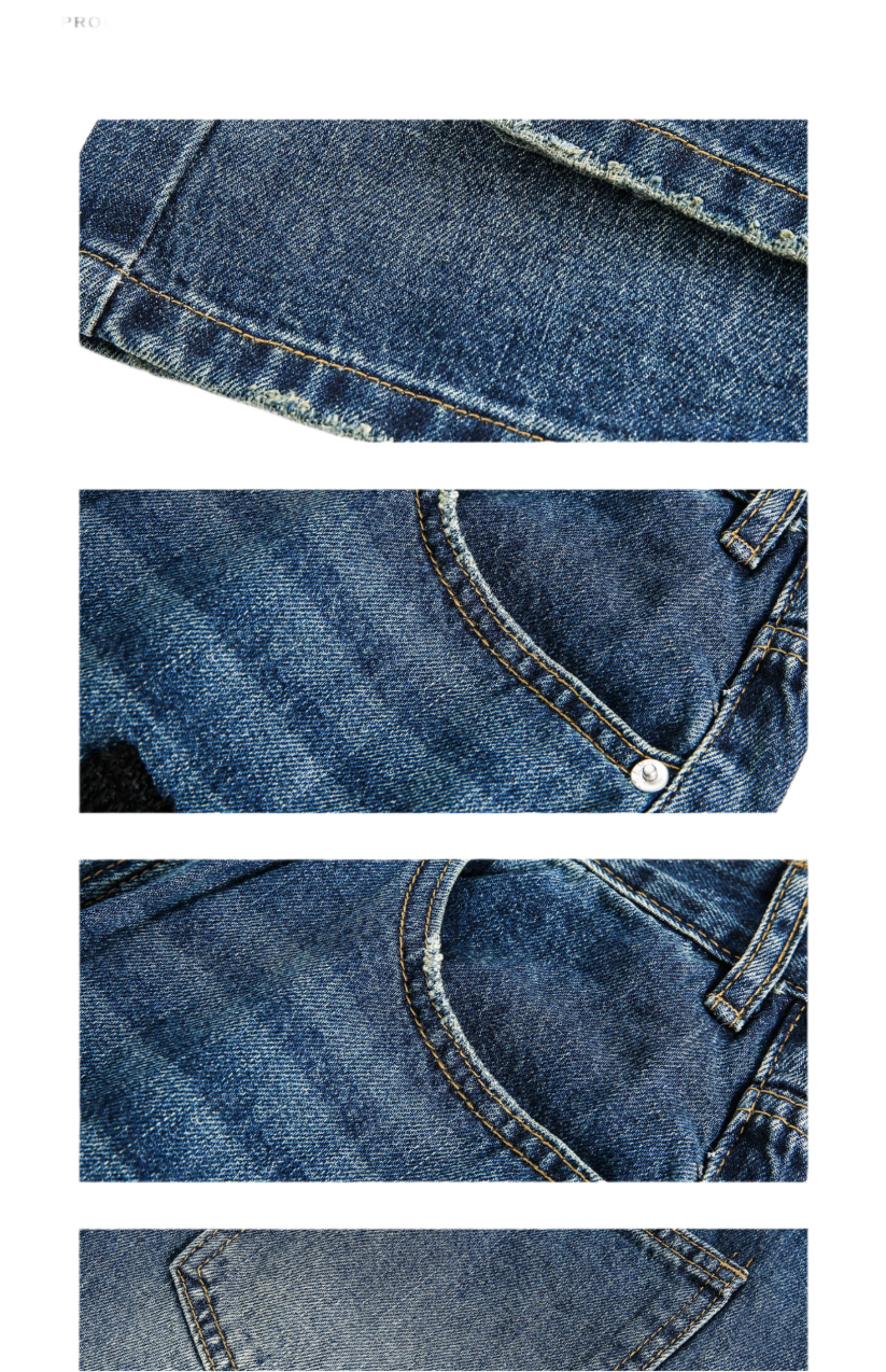 Denim Wide Jeans