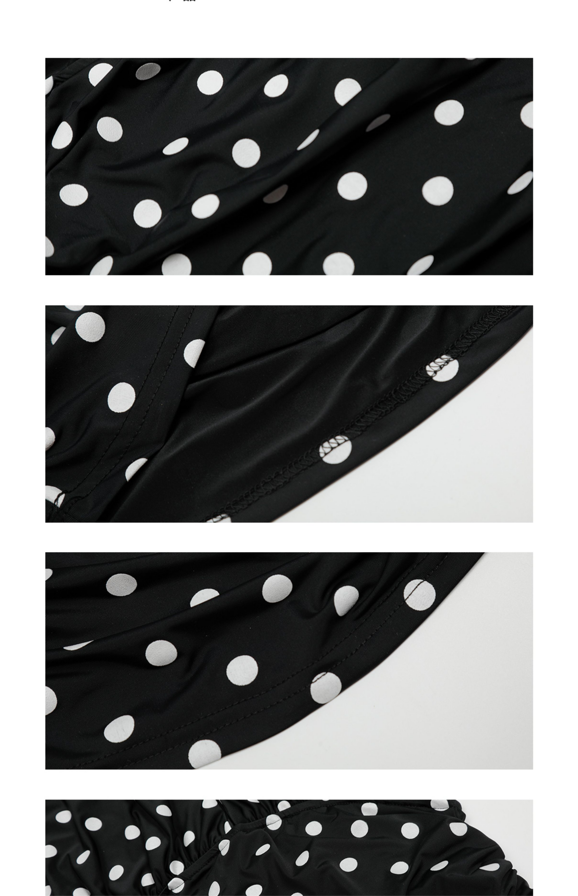 Polka Dot V-Neck Top