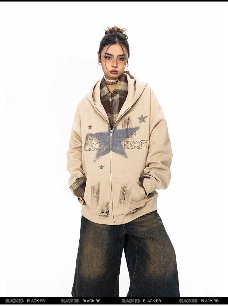 Star Oversized Jacket