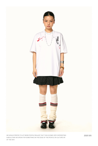 Retro Short-Sleeved Shirt