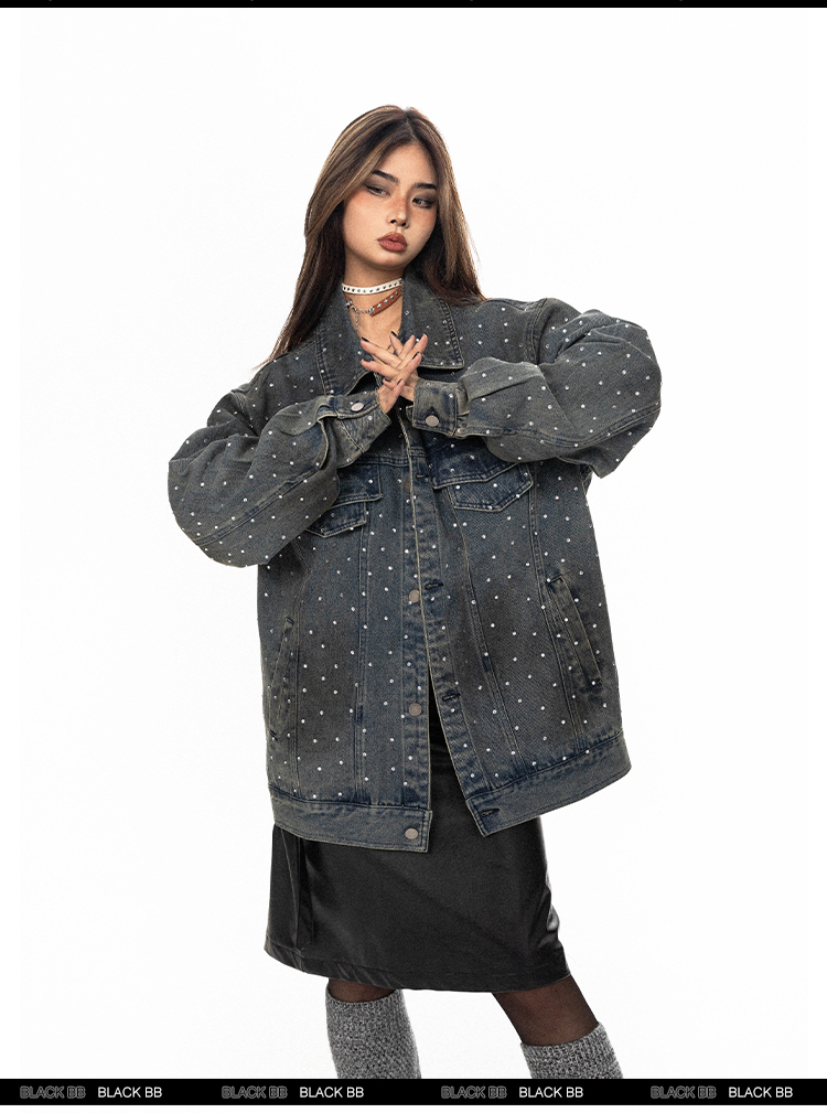Diamond Denim Jacket