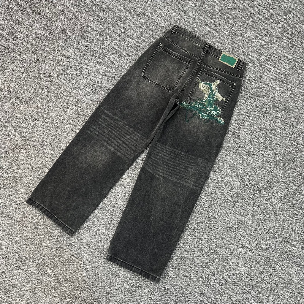 RIO Embroidered Denim