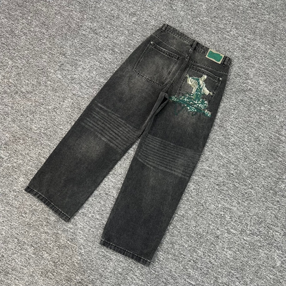 RIO Embroidered Denim