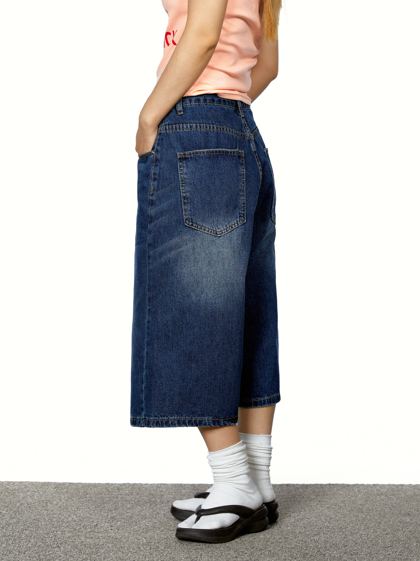 Denim Wide Jeans