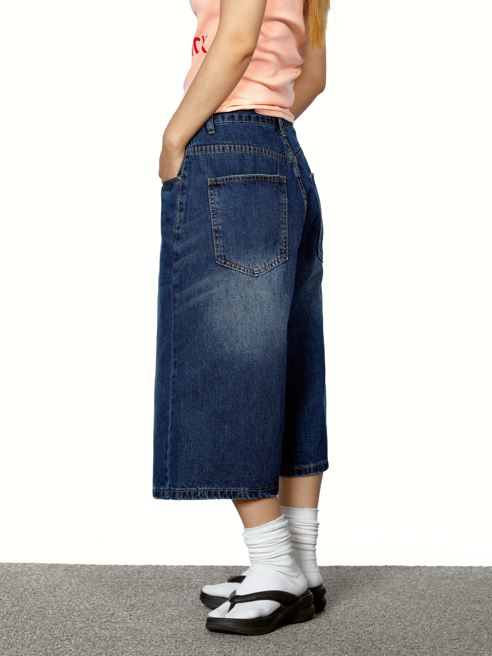 Denim Wide Jeans