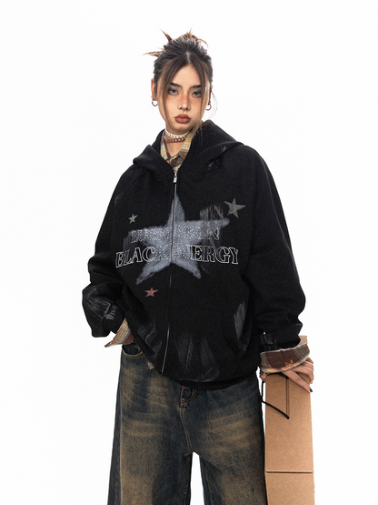 Star Oversized Jacket