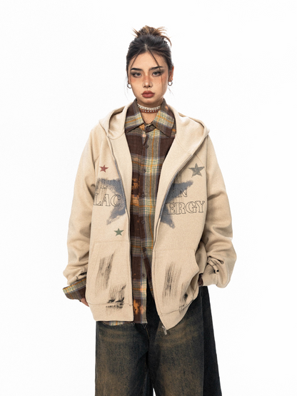 Star Oversized Jacket