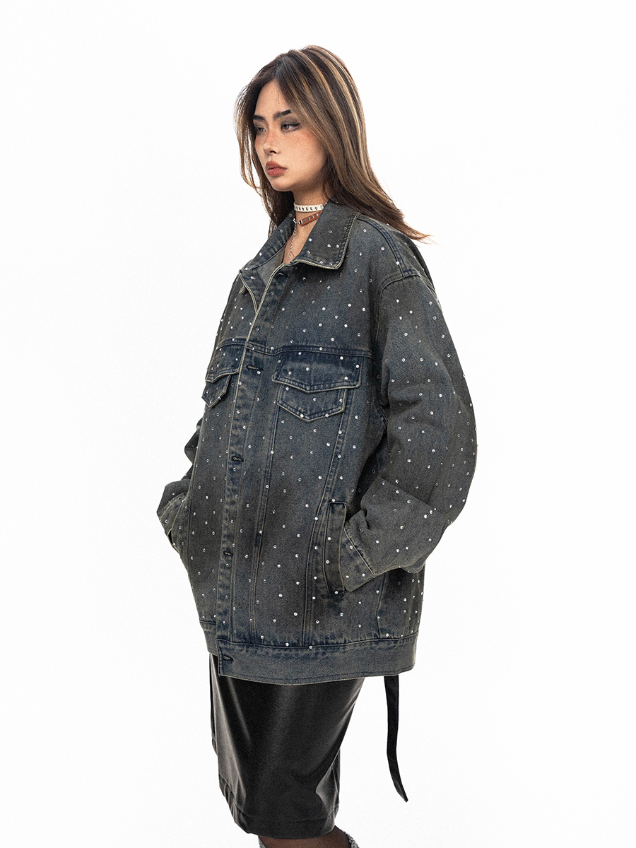 Diamond Denim Jacket
