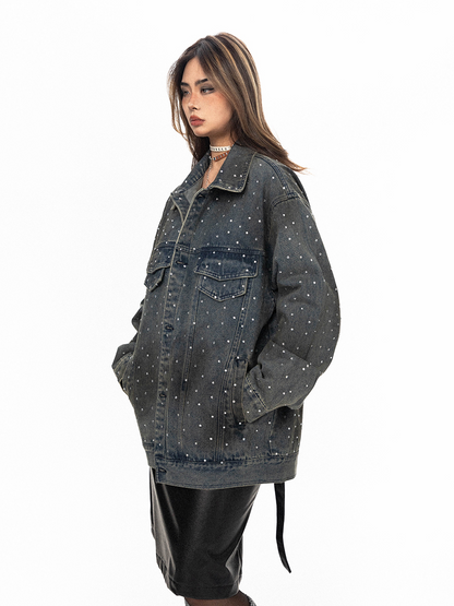 Diamond Denim Jacket