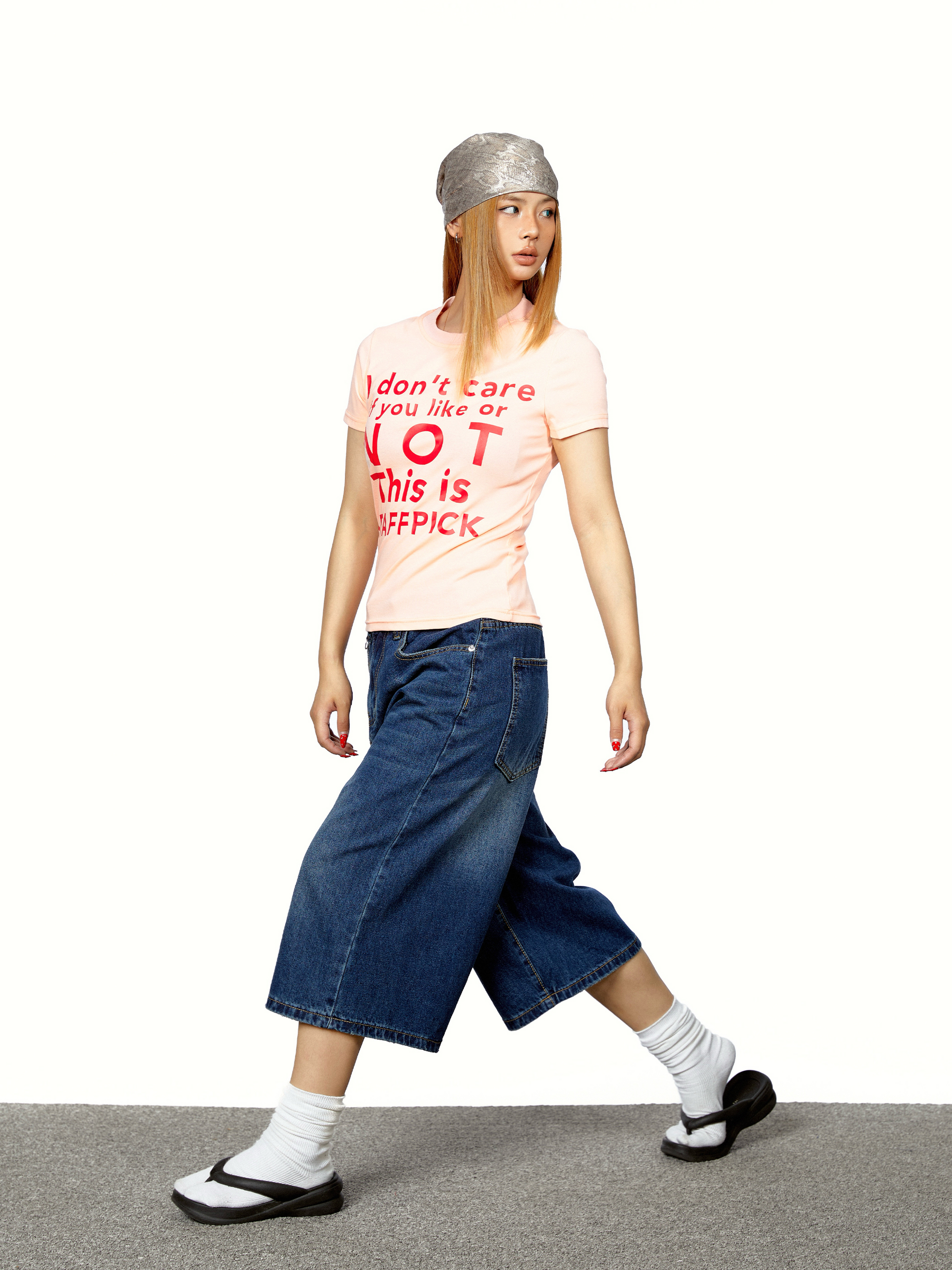 Denim Wide Jeans