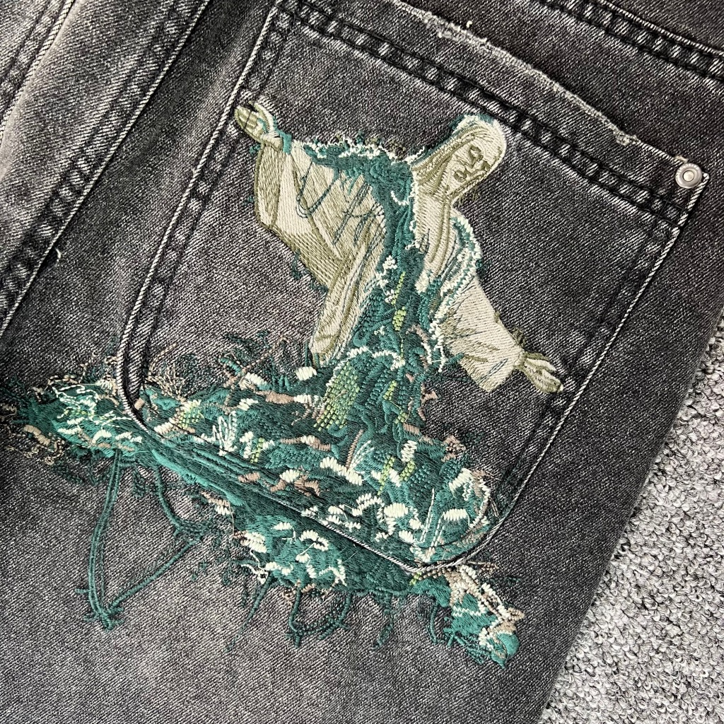 RIO Embroidered Denim