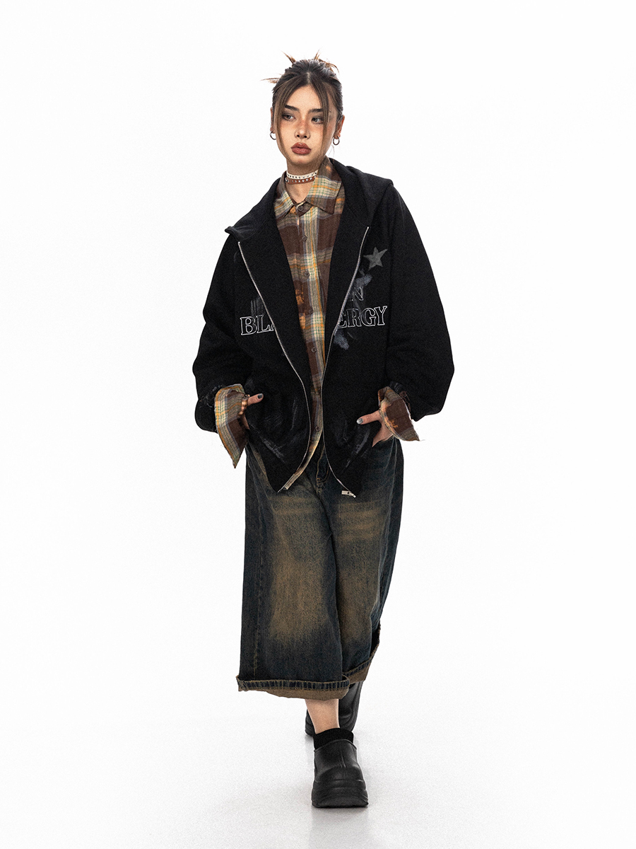 Star Oversized Jacket
