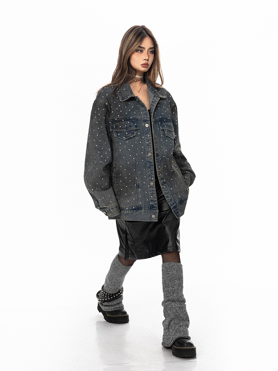 Diamond Denim Jacket